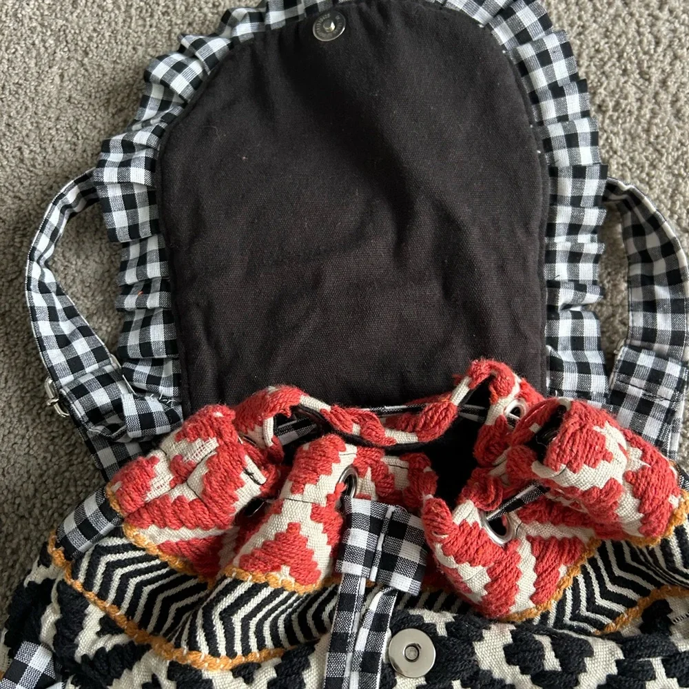 America & Beyond‎ Boho Woven Backpack